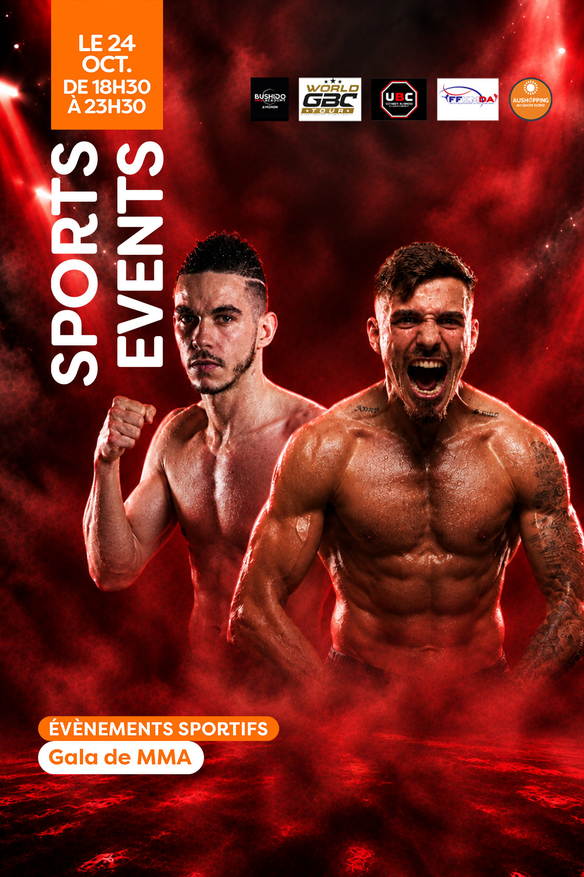 Affiche : Gala MMA